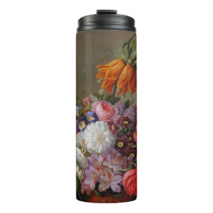 Cornelis Johannes van Hulsteijn Vasen mit Blumen Thermosbecher
