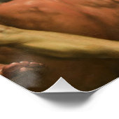 Cornelis van Haarlem - Der Fall des Titans Canv Poster (Ecke)