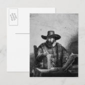Cornelius Claesz Anslo 1640 Postkarte (Vorne/Hinten)