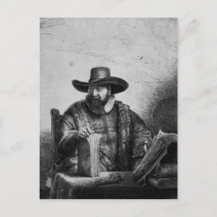 Cornelius Claesz Anslo 1640 Postkarte