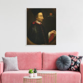 Cornelius Jansen Bishop of Ypres Leinwanddruck (Insitu (Wohnzimmer))