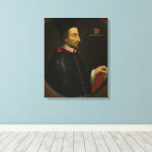 Cornelius Jansen Bishop of Ypres Leinwanddruck (Insitu (Holzboden))