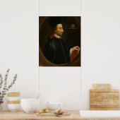Cornelius Jansen Bishop of Ypres Poster (Küche)