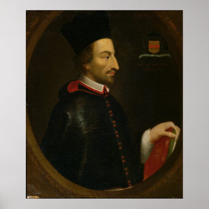 Cornelius Jansen Bishop of Ypres Poster