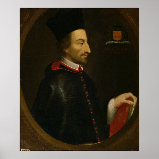 Cornelius Jansen Bishop of Ypres Poster (Vorne)