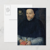 Cornelius Jansen Postkarte (Vorne/Hinten)