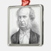 Cornelius Vanderbilt, c.1877 Ornament Aus Metall (Links)