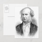 Cornelius Vanderbilt, c.1877 Postkarte (Vorne/Hinten)