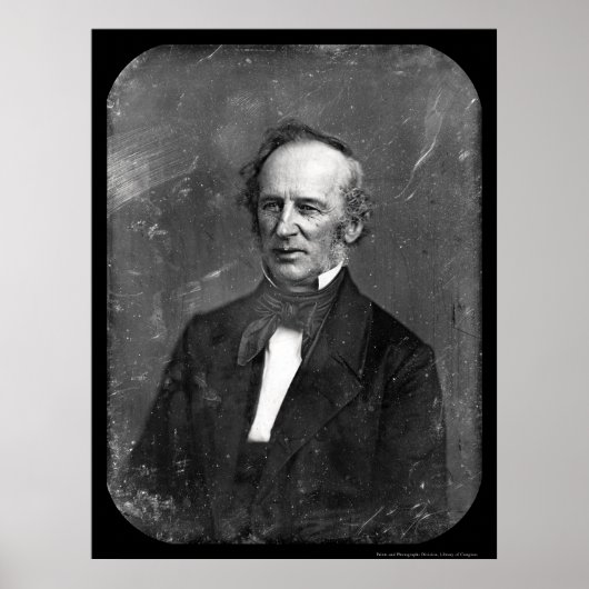 Cornelius Vanderbilt Daguerreotype 1852 Poster (Vorne)