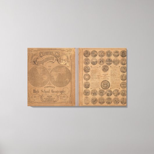 Cornell's Begleitatlas Leinwanddruck (Vorderseite)