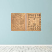 Cornell's Begleitatlas Leinwanddruck (Insitu (Holzboden))