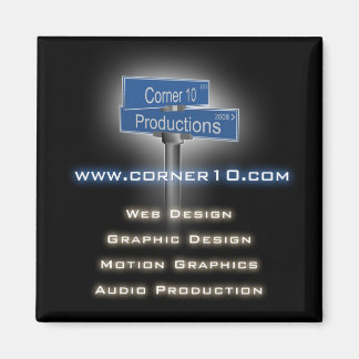 Corner10 Productions Magnet