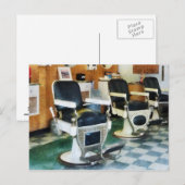 Corner Barber Shop Postkarte (Vorne/Hinten)