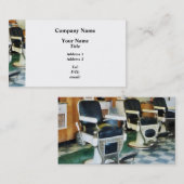 Corner Barber Shop Visitenkarte (Vorne/Hinten)