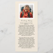 Corner Blume Feierlichkeiten zum Life Program Programm (Rückseite)