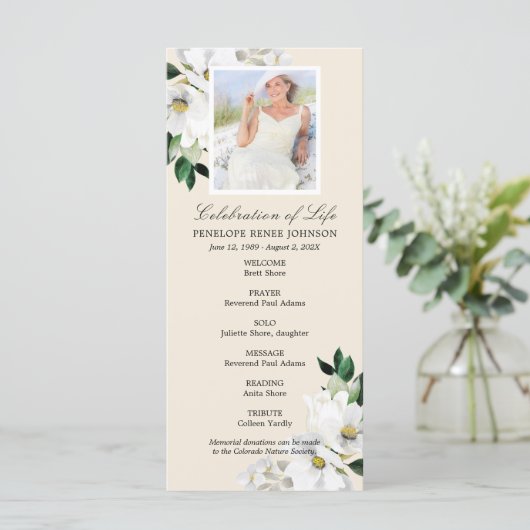 Corner Blume Feierlichkeiten zum Life Program Programm (Stehend Vorderseite)