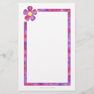 Corner Blume Stationery Briefpapier