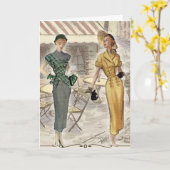 Corner Cafe Karte (Gelbe Blume)