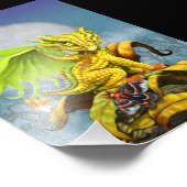 Corner Dragon 4x6 Print Fotodruck (Ecke)