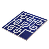 Corner Griechischer Meander - griechisches Schlüss Fliese (Seite)