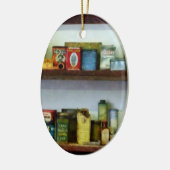 Corner Grocershop Keramikornament (Links)