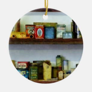 Corner Grocershop Keramikornament
