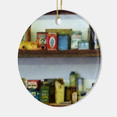 Corner Grocershop Keramikornament (Links)