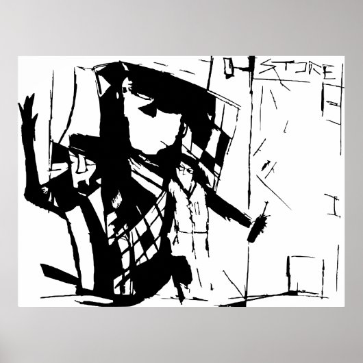 CORNER LIQUOR STORE POSTER (Vorne)