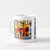 Corner oder Center und Merchant Rutland VT Kaffeetasse (Vorderseite Links)
