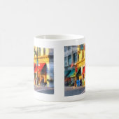 Corner oder Center und Merchant Rutland VT Kaffeetasse (Mittel)