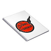 Corner Scribblers Logo Notizblock (Rechte Seite)