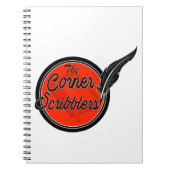 Corner Scribblers Logo Notizblock (Vorderseite)