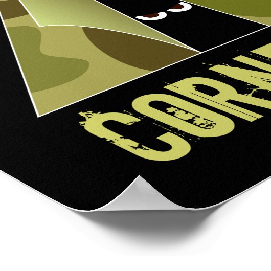 Corner Troll Camper Print Poster (Ecke)