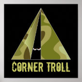 Corner Troll Camper Print Poster (Vorne)