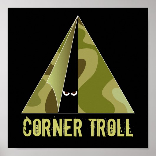 Corner Troll Camper Print Poster (Vorne)
