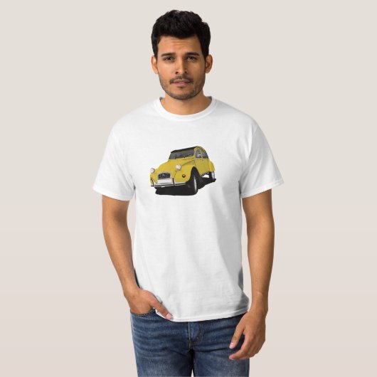 Cornering 2CV - 29 Automobil-Farboptionen - T-Shirt (Vorne ganz)