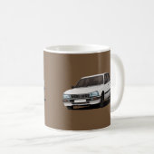 Cornering Pug 505 - weiß x 2 - Kaffeetasse (VorderseiteRechts)