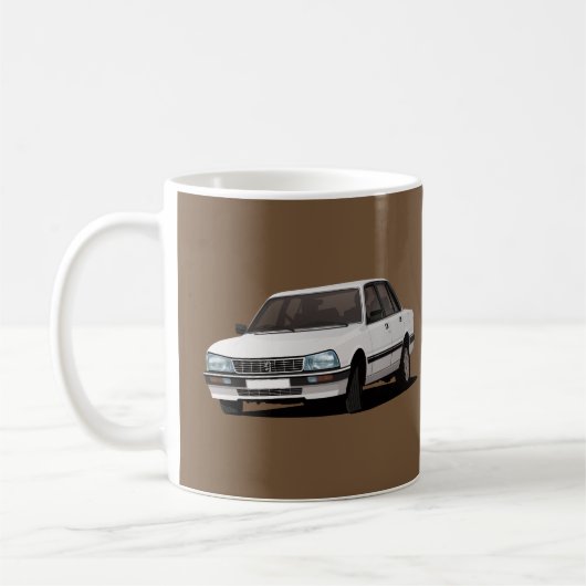 Cornering Pug 505 - weiß x 2 - Kaffeetasse (Links)