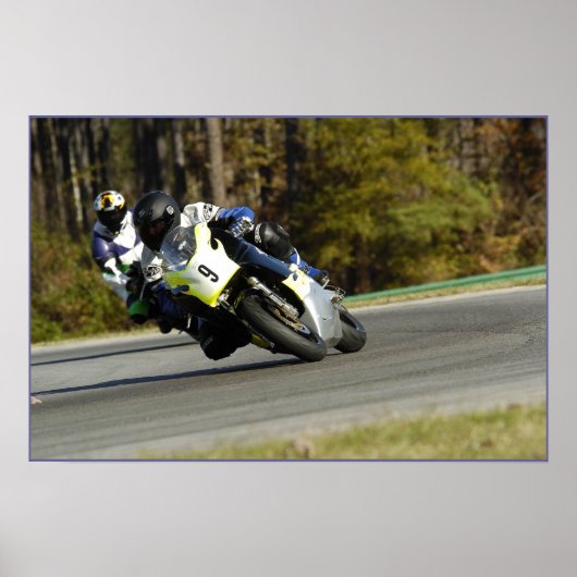 Cornerspeed.net Rennen Poster (Vorne)