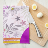 Cornerstone Blossom Lavendel Geschirrtuch (Viertel Falte)