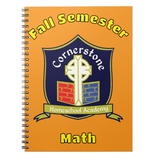 Cornerstone Homeschool Academy Aktualisiert Notizblock (Vorderseite)