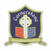 Cornerstone Homeschool Academy  Aufkleber (Vorderseite)