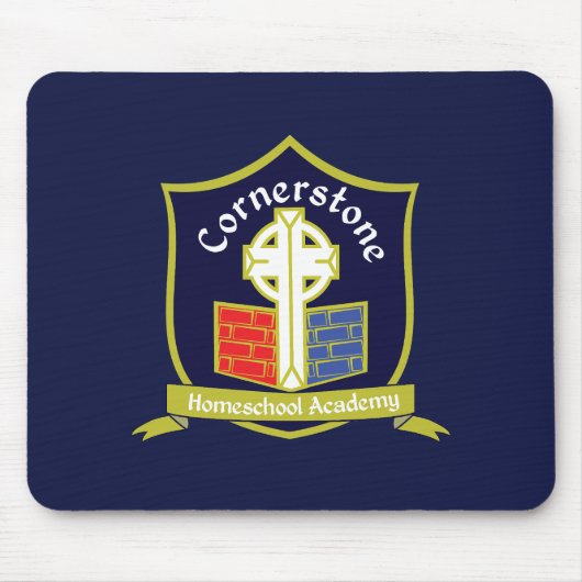 Cornerstone Homeschool Academy  Mousepad (Vorne)