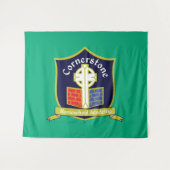 Cornerstone Homeschool Academy  Wandteppich (Vorderseite (Horizontal))