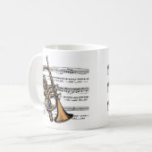 Cornet musical 08 B Kaffeetasse (Vorderseite Links)