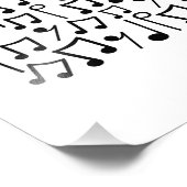 Cornet Musical Notes Cornetist Brass Musiker Fotodruck (Ecke)