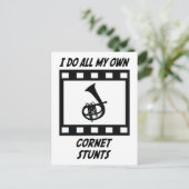 Cornet Stunts Postkarte (Stehend Vorderseite)