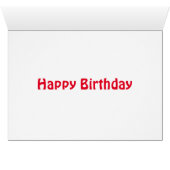 Cornet Valves Geburtskarte (Innenansicht Horizontal (Unten))