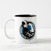Cornfed Derby-Freifrau-Tasse Zweifarbige Tasse (Links)