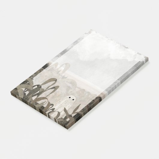 Cornfield Ghost-Notizblock Post-it Klebezettel (angewinkelt)